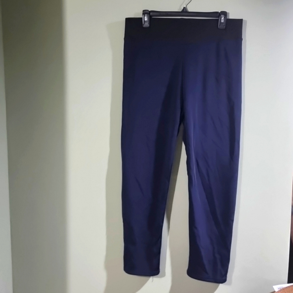 Curvy size 1X warm & cozy fleeced high waist leggings